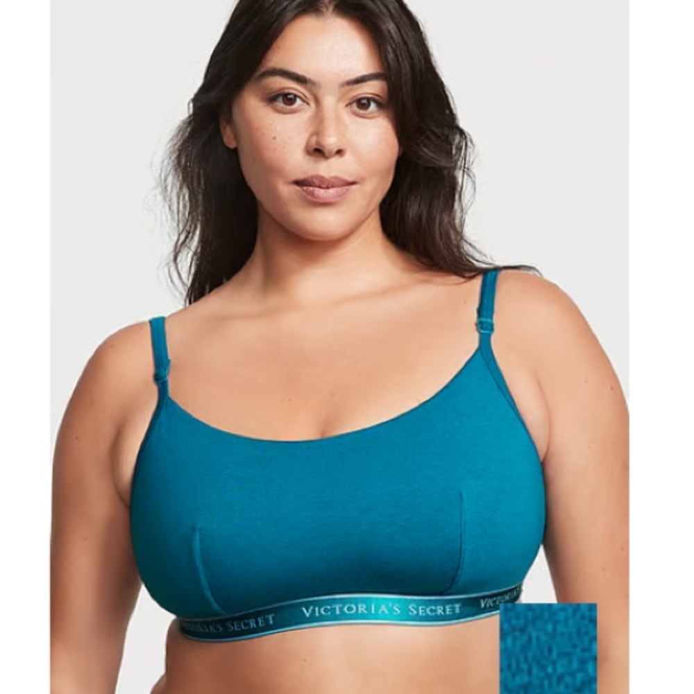 NWT Victoria's Secret Blue Bralette size large